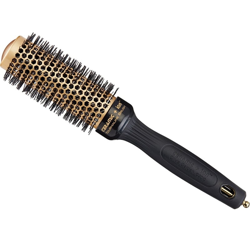 Olivia Garden Ceramic & Ion Thermal Gold Brush Collection 35mm