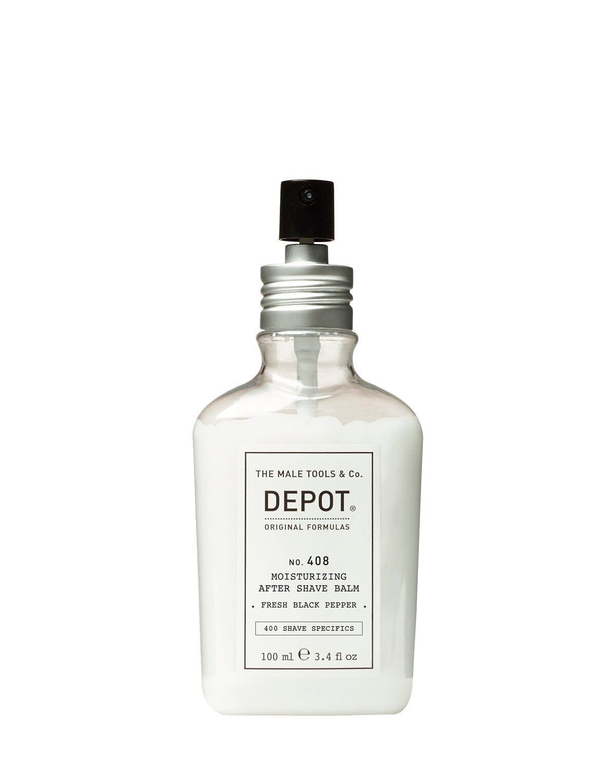Depot NO. 408 MOISTURIZING AFTER SHAVE BALM FRESH BLACK PEPPER 100 ml