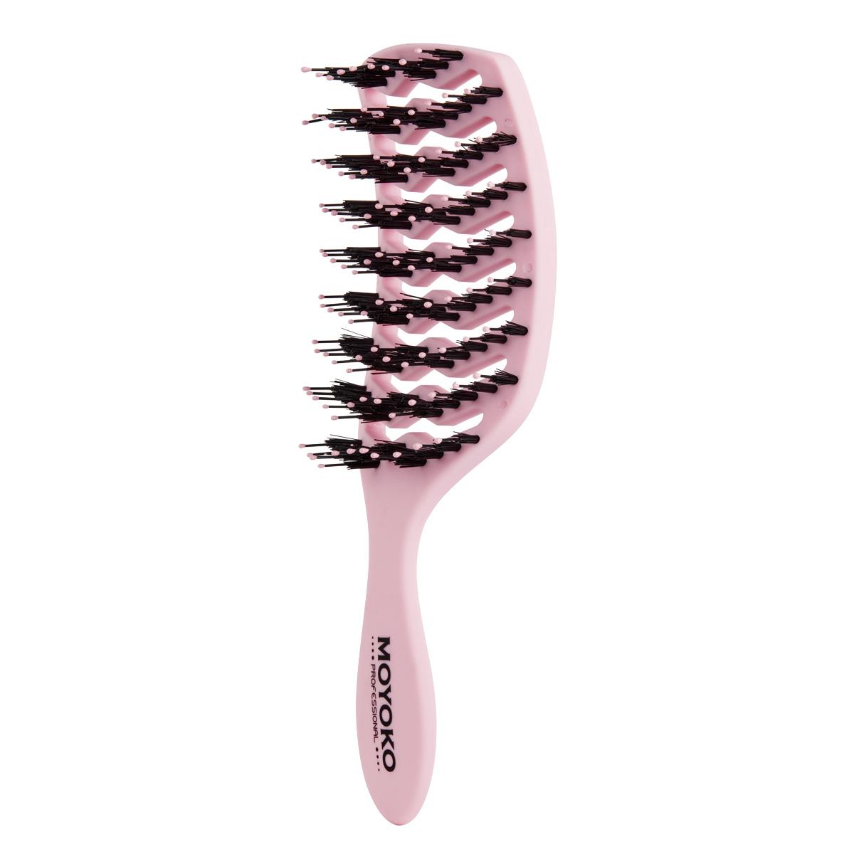 Moyoko Detangle Brush Pastel Pink