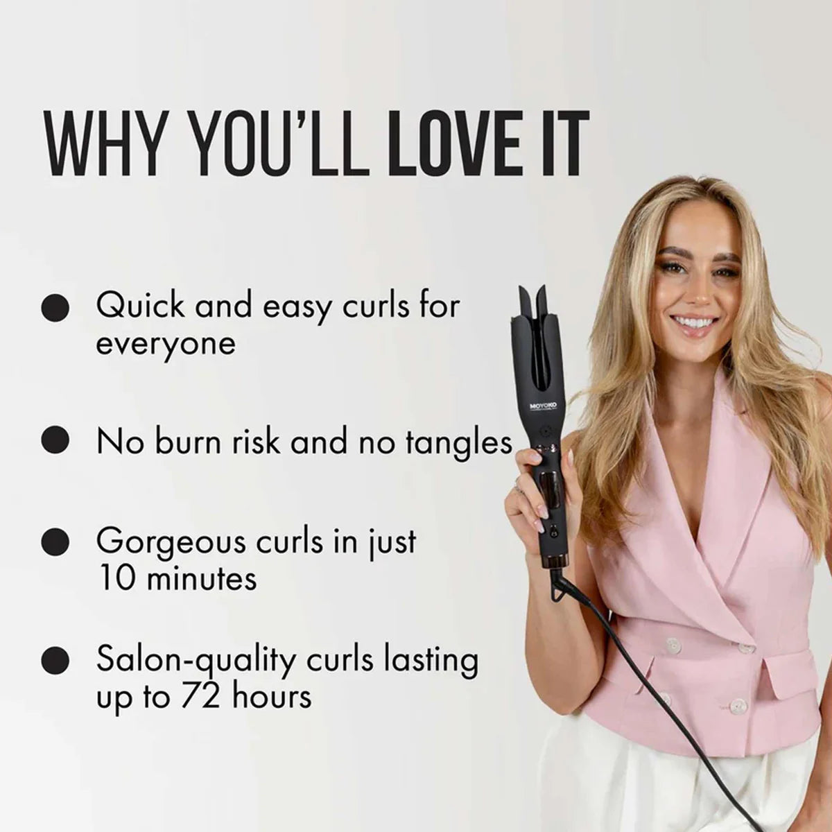 Moyoko Auto Curl Master (Pink)