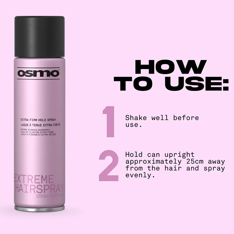 OSMO Extreme Extra Firm Hairspray 500ml
