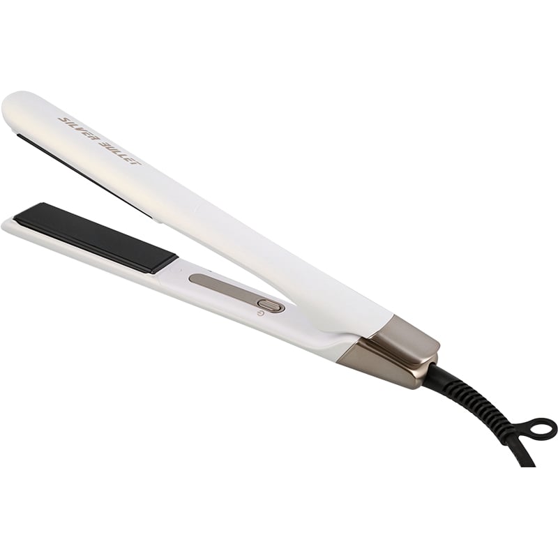 Silver bullet cloud white flat iron