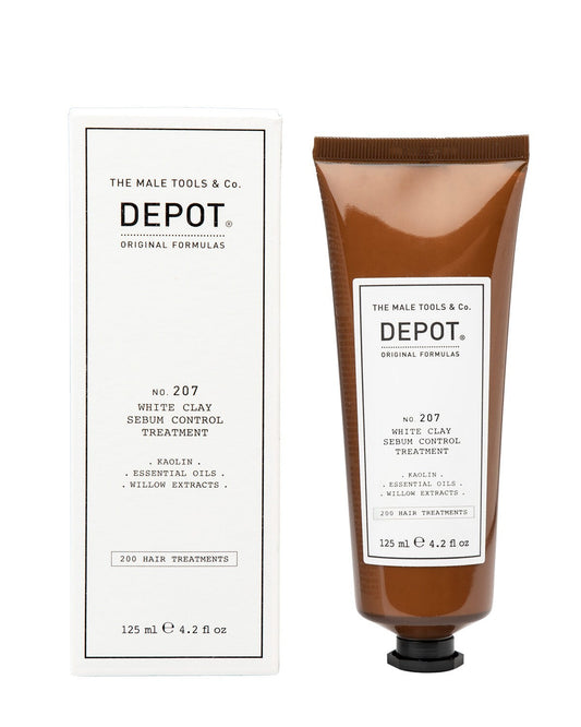 Depot NO. 207 WHITE CLAY SEBUM CONTROL TREATMENT 125ML